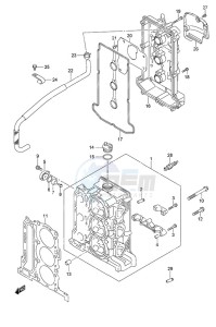 DF 40A drawing Cylinder Head