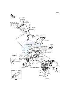 Z800 ABS ZR800BGF FR GB XX (EU ME A(FRICA) drawing Cowling