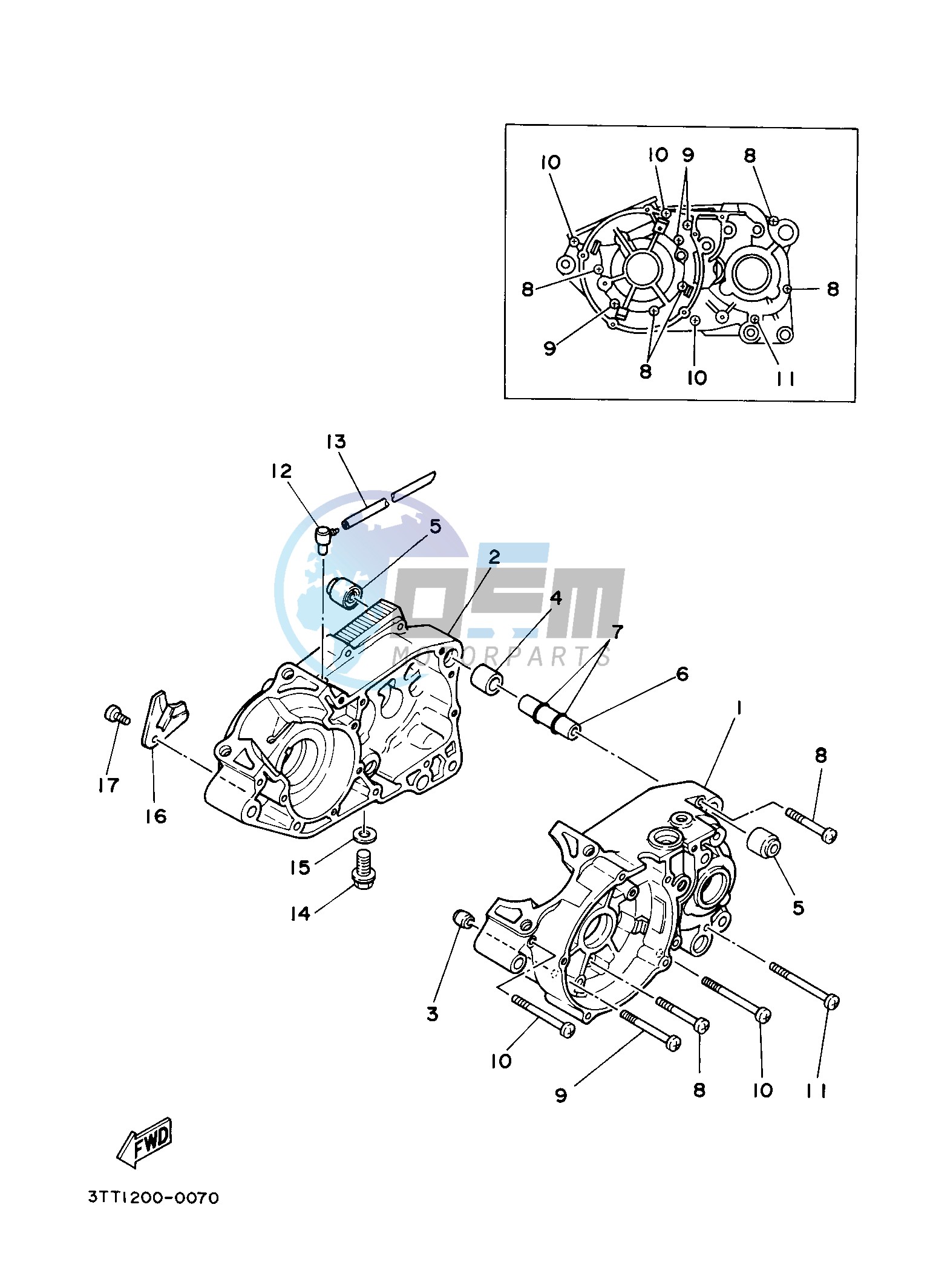 CARTER CRANKCASE