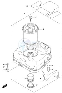 LT-A500XP drawing AIR CLEANER