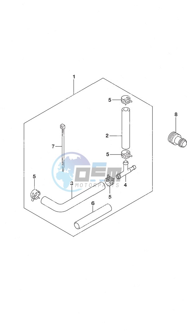 Water Pressure Gauge Sub Kit