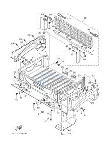 YXM700E YXM700PE YXM700PE (1XP4) drawing CARRIER