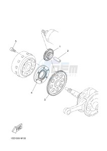 YP400RA X-MAX 400 ABS (1SD2 1SD2 1SD2) drawing STARTER