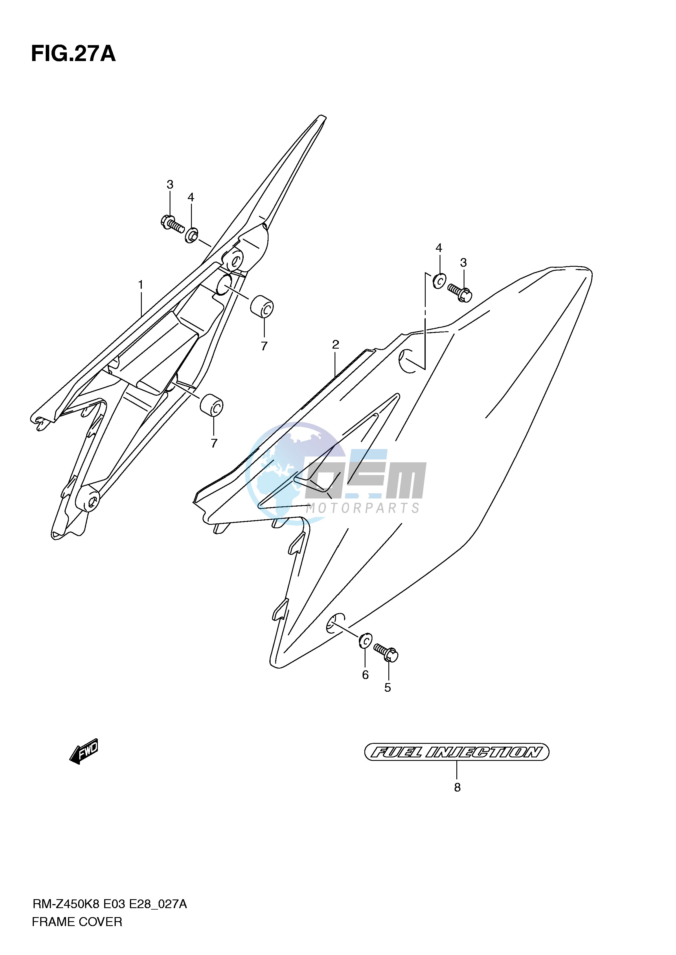 FRAME COVER (RM-Z450L1)