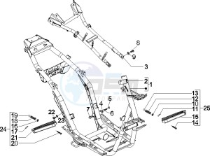 Runner 50 Pure Jet SC drawing Frame bodywork