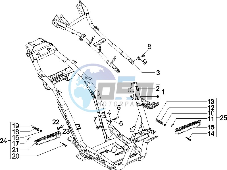 Frame bodywork