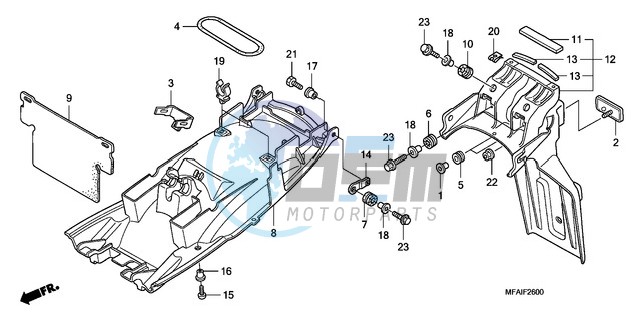 REAR FENDER