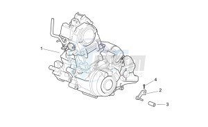 Pegaso Strada-Trail 650 ie drawing Engine