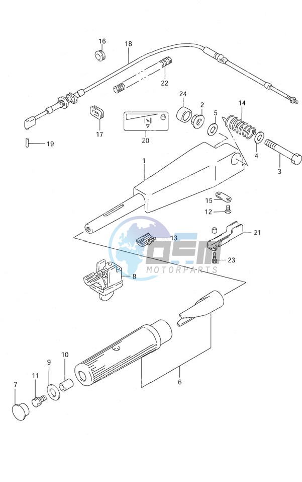 Tiller Handle