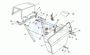 750 X Polizia - PA 2A Serie Polizia/PA 2A Serie drawing Side cases