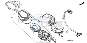 VT1300CXAC drawing METER