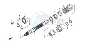 ST1100 drawing PRIMARY SHAFT