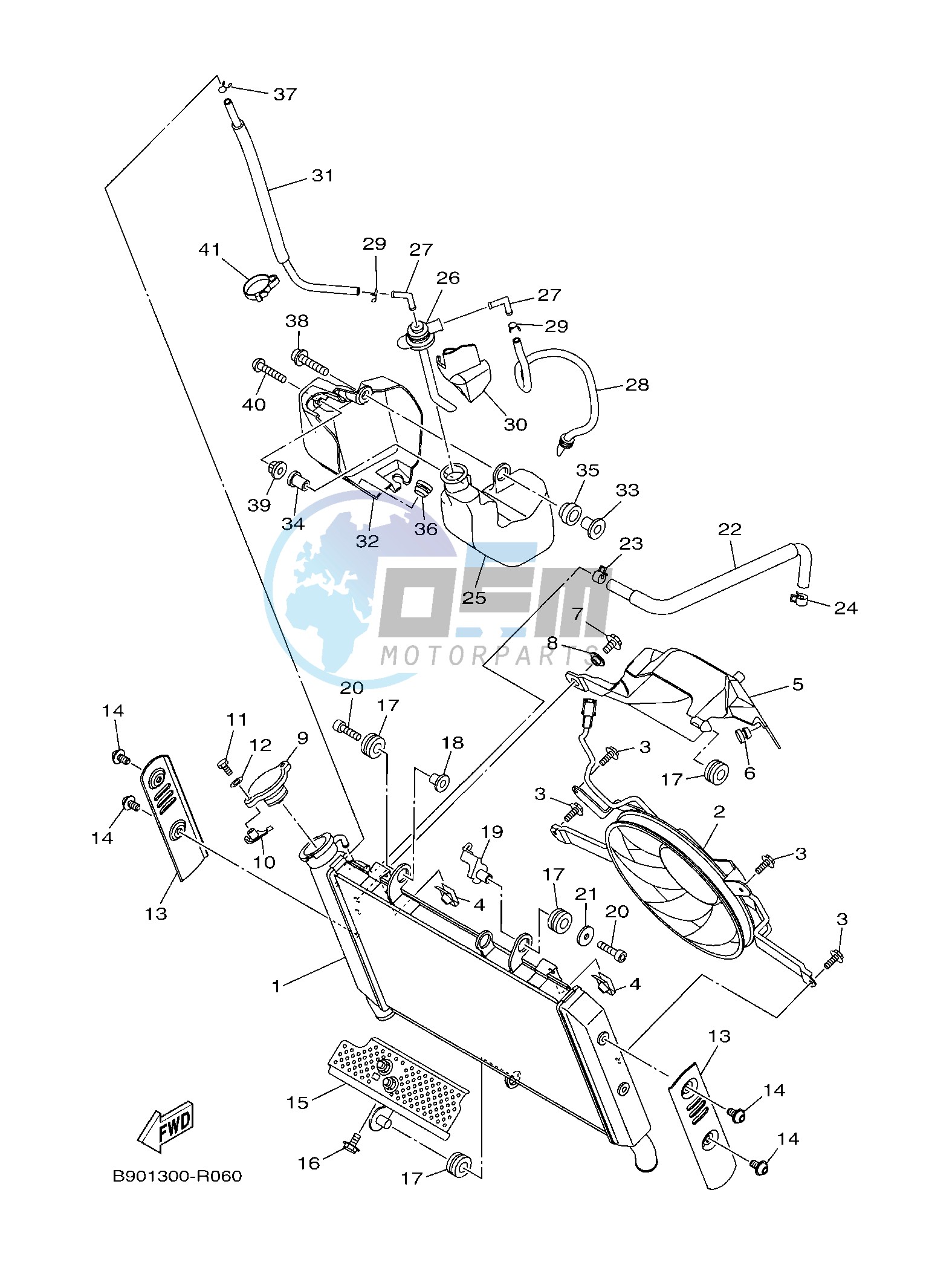 RADIATOR & HOSE