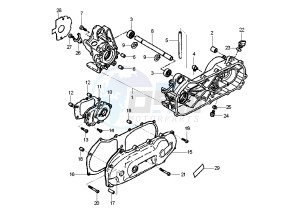 YN R NEO'S 50 drawing CRANKCASE