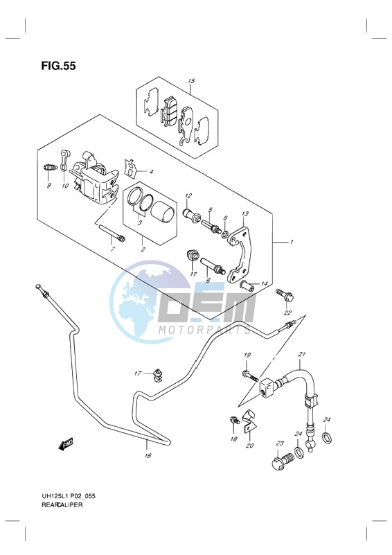 REAR CALIPER