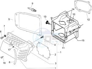 Liberty 50 4t ptt - (D) Germany drawing Cylinder head cover