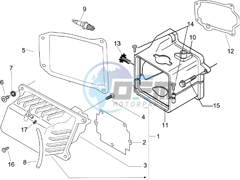 Cylinder head cover