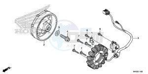 CBR1000RRF Fireblade - CBR1000RR 2ED - (2ED) drawing GENERATOR