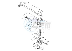 TRX 850 drawing SHIFT SHAFT