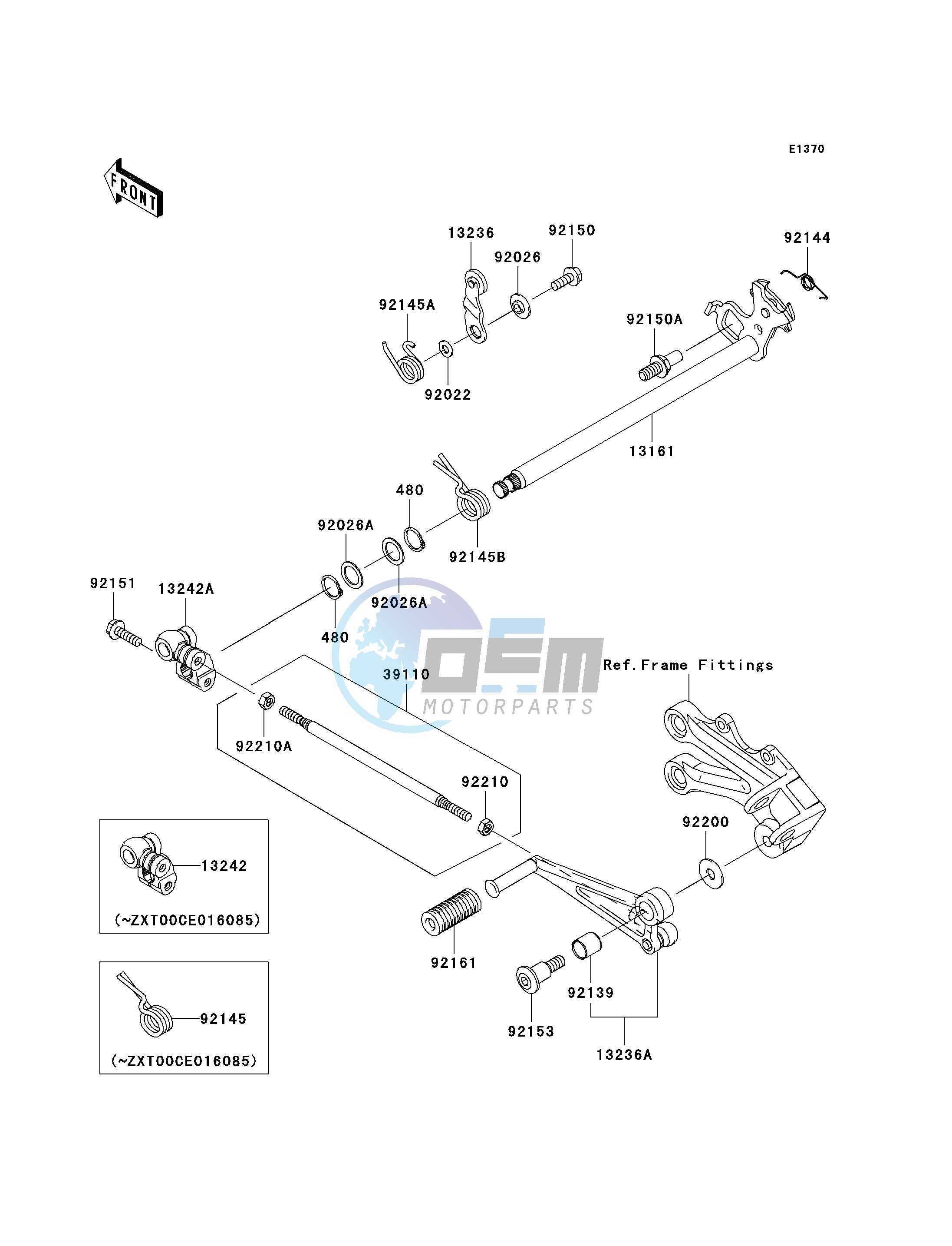 GEAR CHANGE MECHANISM