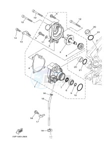 XT1200Z SUPER TENERE ABS (BP81) drawing WATER PUMP