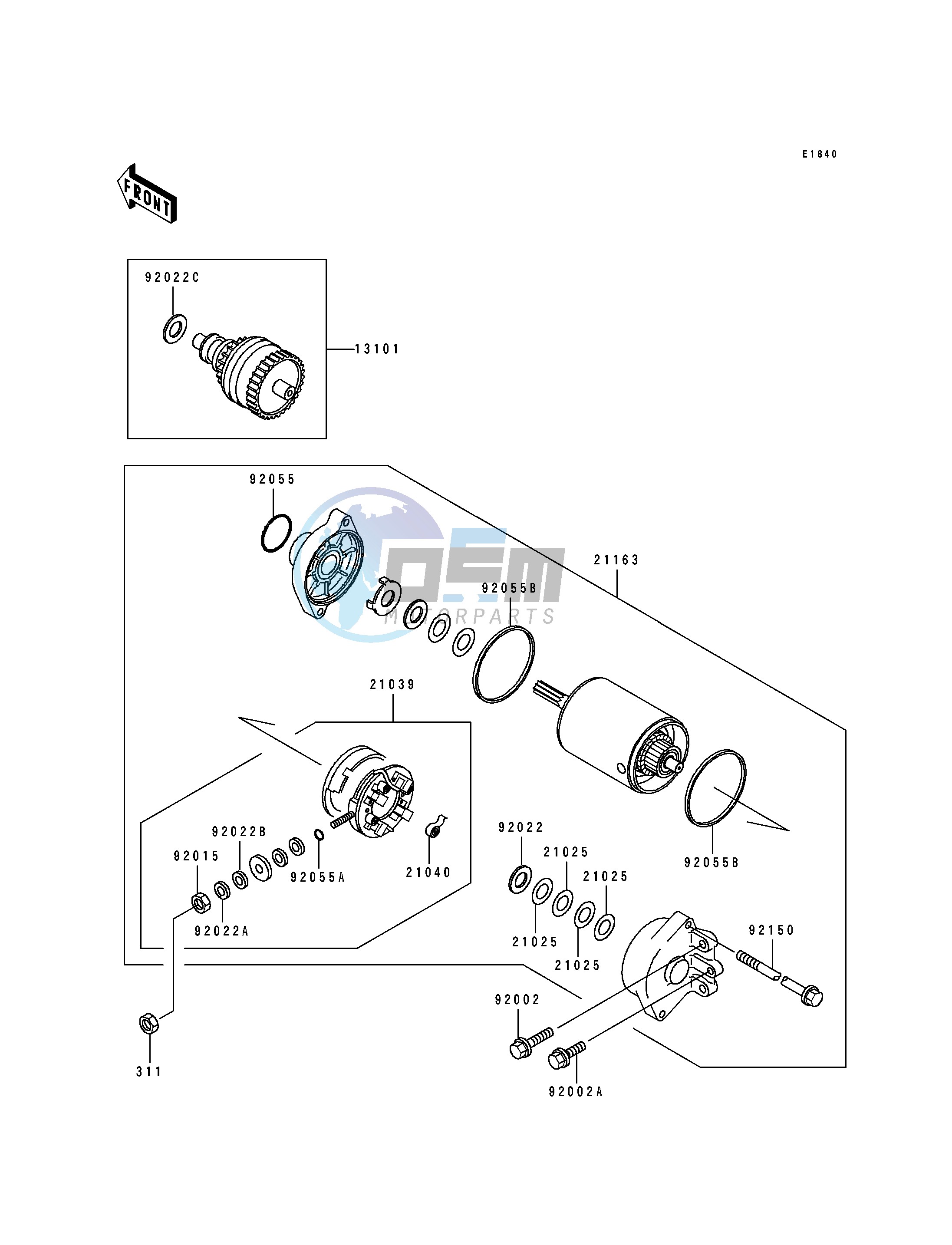 STARTER MOTOR