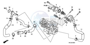 CBR1000RA9 Australia - (U / ABS MME) drawing THERMOSTAT