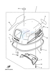 FT9-9DEX drawing TOP-COWLING