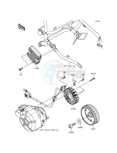 NINJA 300 ABS EX300BEFA XX (EU ME A(FRICA) drawing Generator