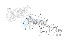 SR 50 H2O new ie AND carb. drawing Variator