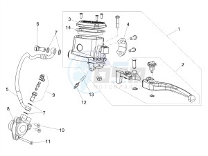 SHIVER 900 E4 ABS (NAFTA) drawing Clutch control