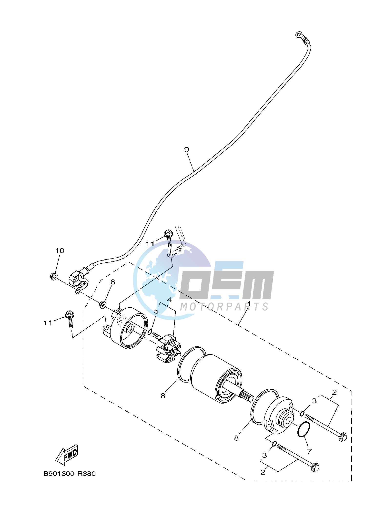 STARTING MOTOR