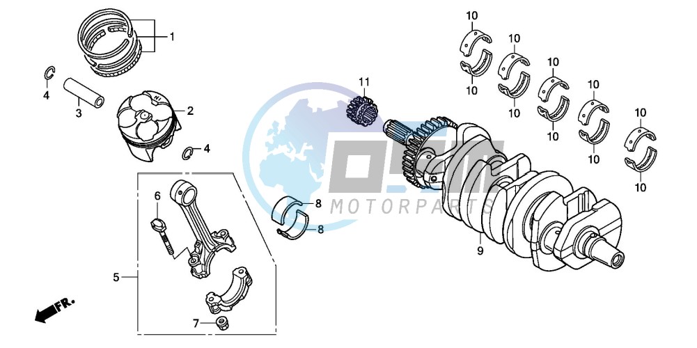 CRANKSHAFT/PISTON