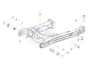 V7 III Stone 750 E4 (APAC) drawing Swing arm