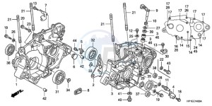 TRX450ER9 Australia - (U / SEL) drawing CRANKCASE