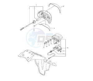 FZ8-N 800 drawing TAILLIGHT