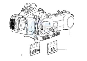 Liberty RST 125 drawing Engine