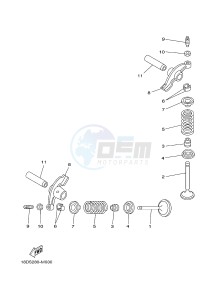 TT-R125 TT-R125LWE (2PT9) drawing VALVE