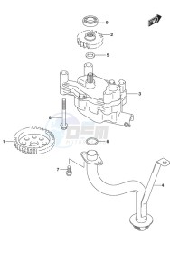 DF 150 drawing Oil Pump