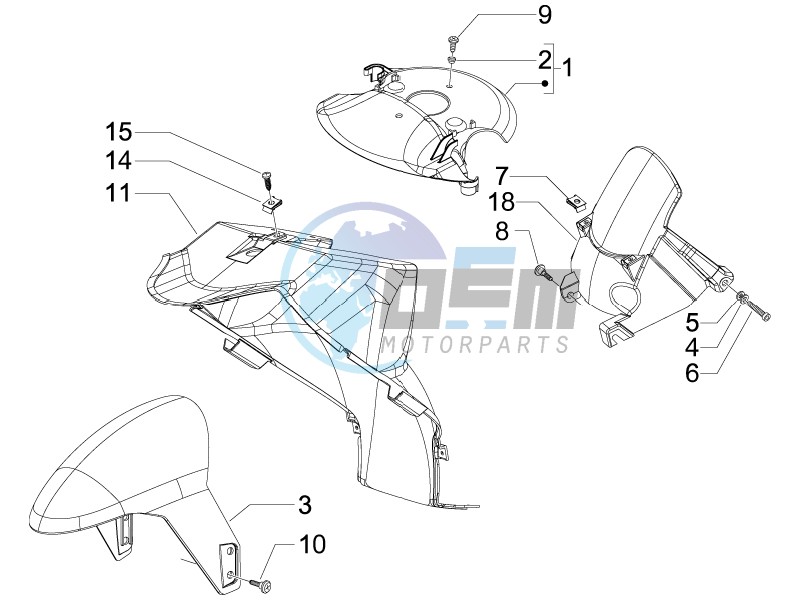 Wheel housing - Mudguard