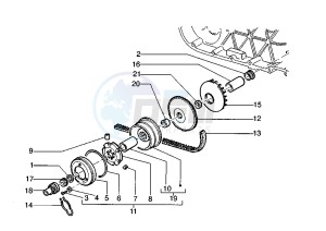 VELOFAX 50 drawing Driving pulley