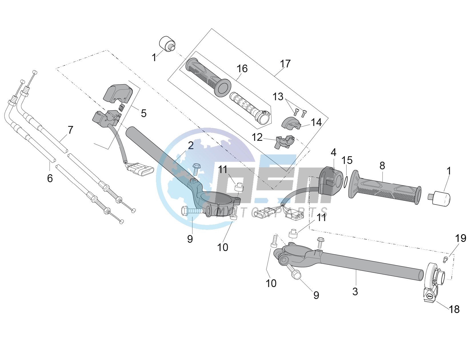 Handlebar controls