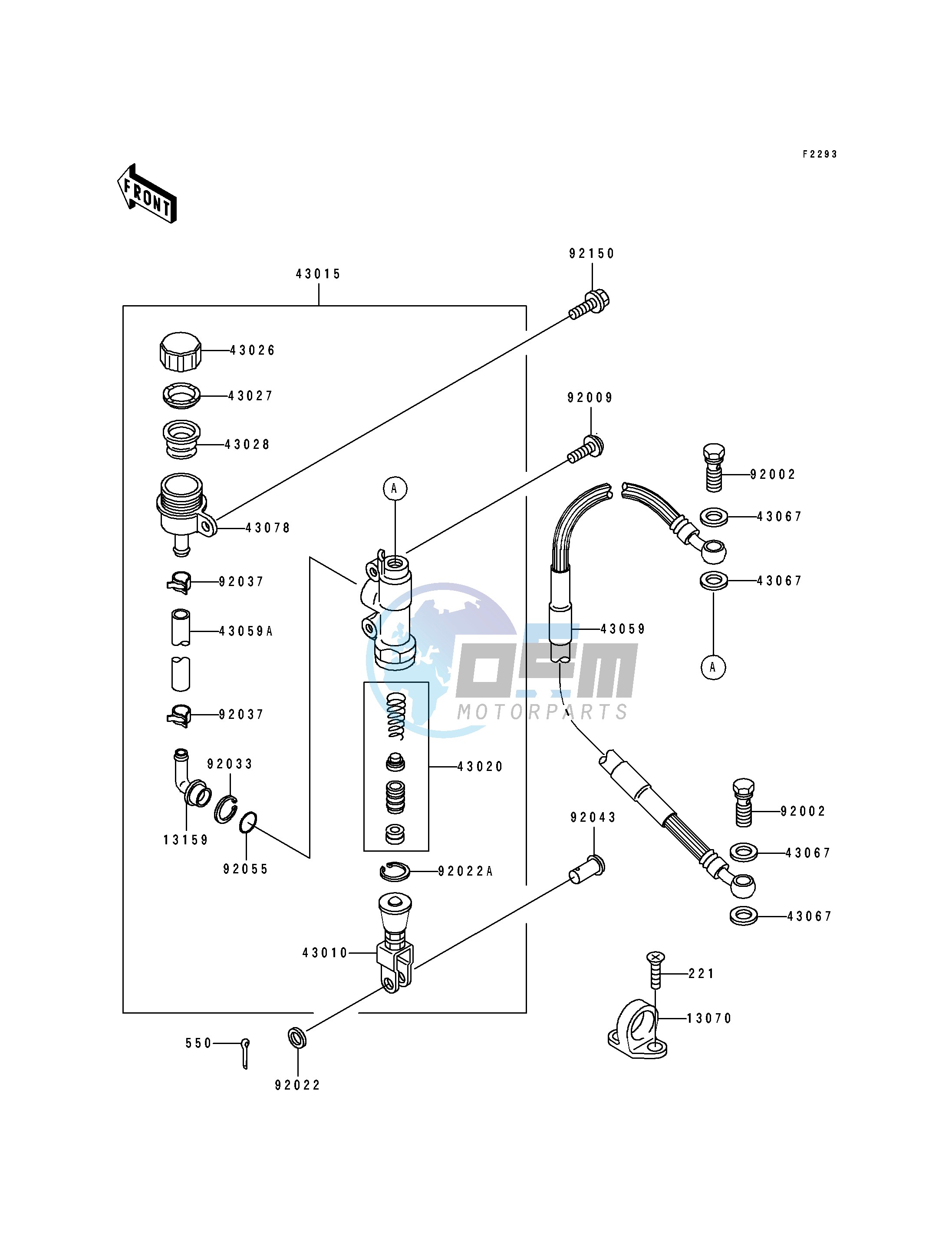 REAR MASTER CYLINDER