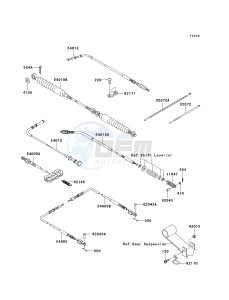 KAF 620 P [MULE 4000] (P9F-PAF) P9F drawing CABLES