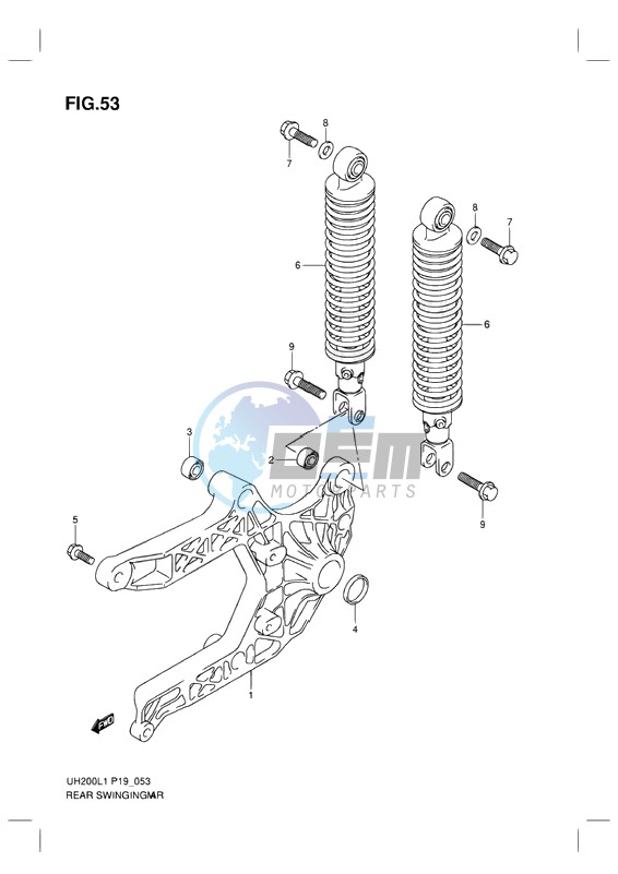 REAR SWINGINGARM