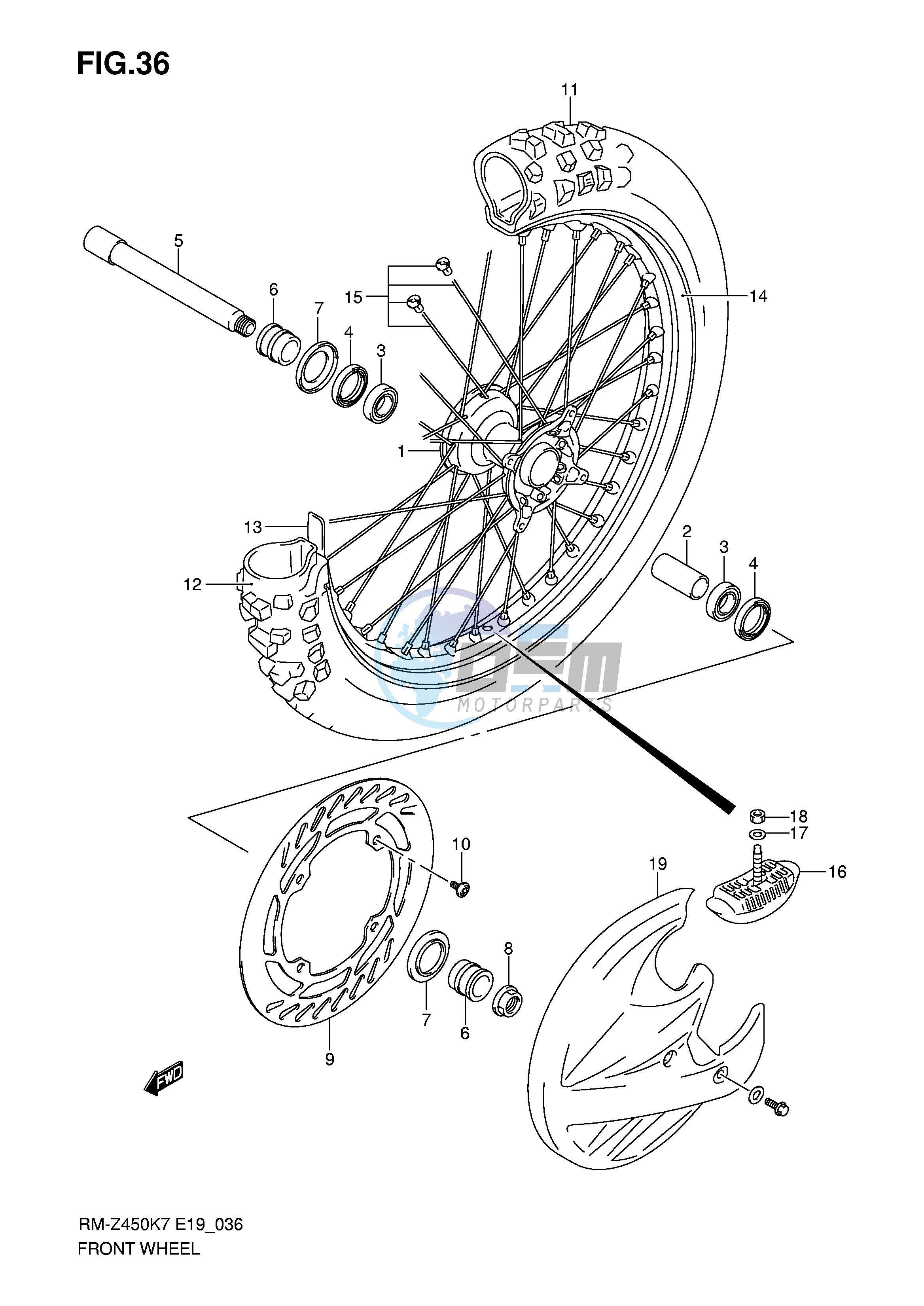 FRONT WHEEL