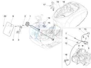 LX 125 4T 3V ie Vietnam drawing Voltage Regulators -ECU - H.T. Coil