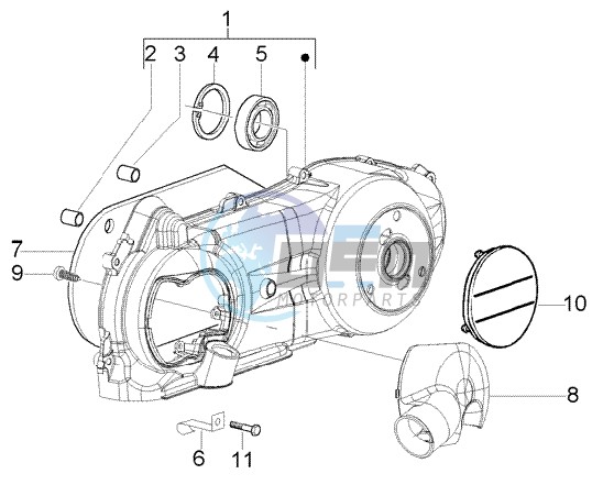 Crankcase cooling