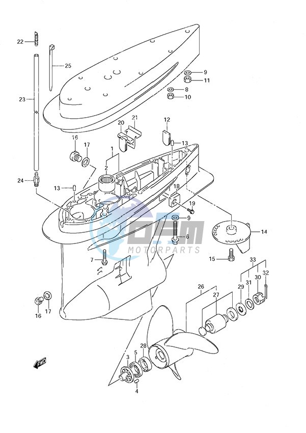 Gear Case (C/R)