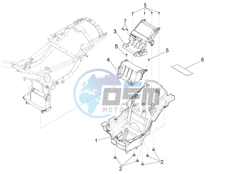 Saddle compartment